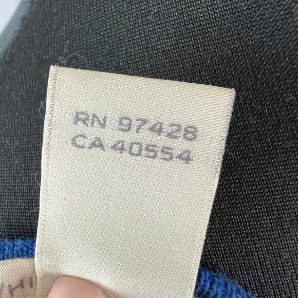 White + Warren Blue Sweater Cotton Boat Neck 3/4 Sleeve Size Small S - Picture 5 of 7